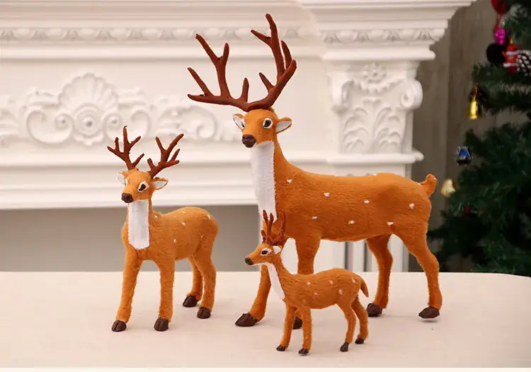 Christmas Deer Plush Toys for Kids Decoration — feature 1