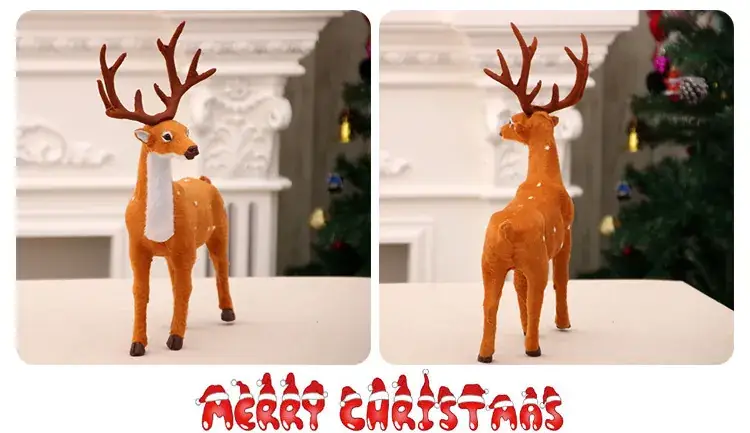 Christmas Deer Plush Toys for Kids Decoration — feature 7