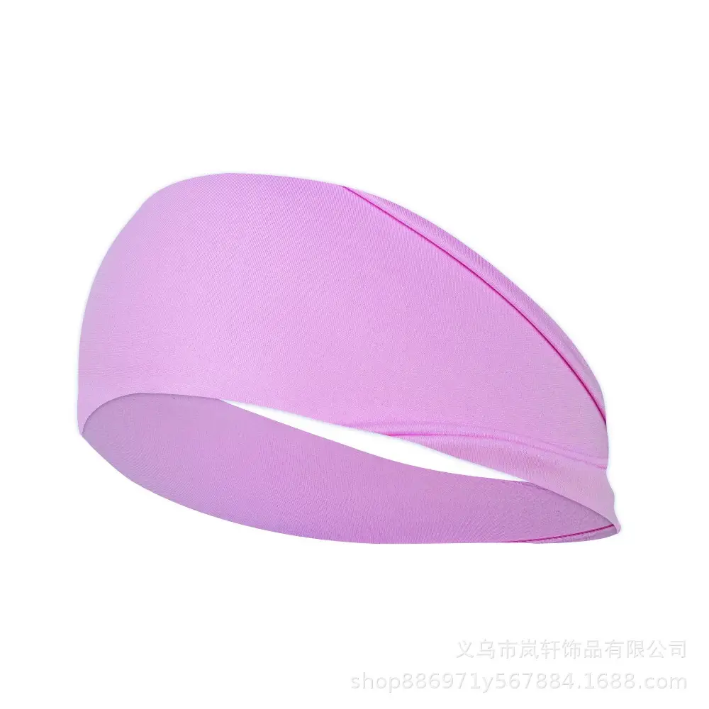 Green Polyester Sports Headband for Men Women Fitness Running - Image 17