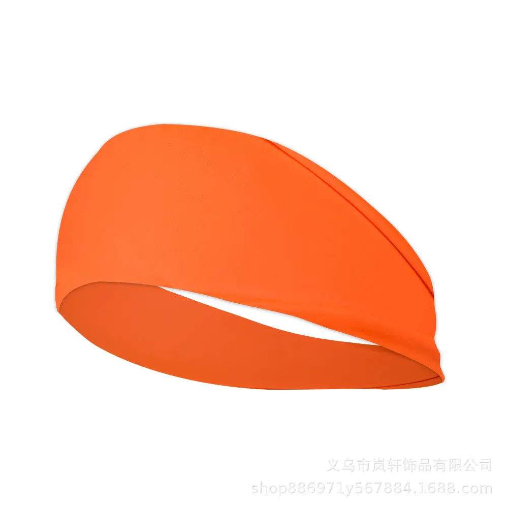 Green Polyester Sports Headband for Men Women Fitness Running - Image 10