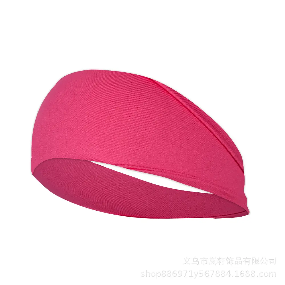 Green Polyester Sports Headband for Men Women Fitness Running - Image 11