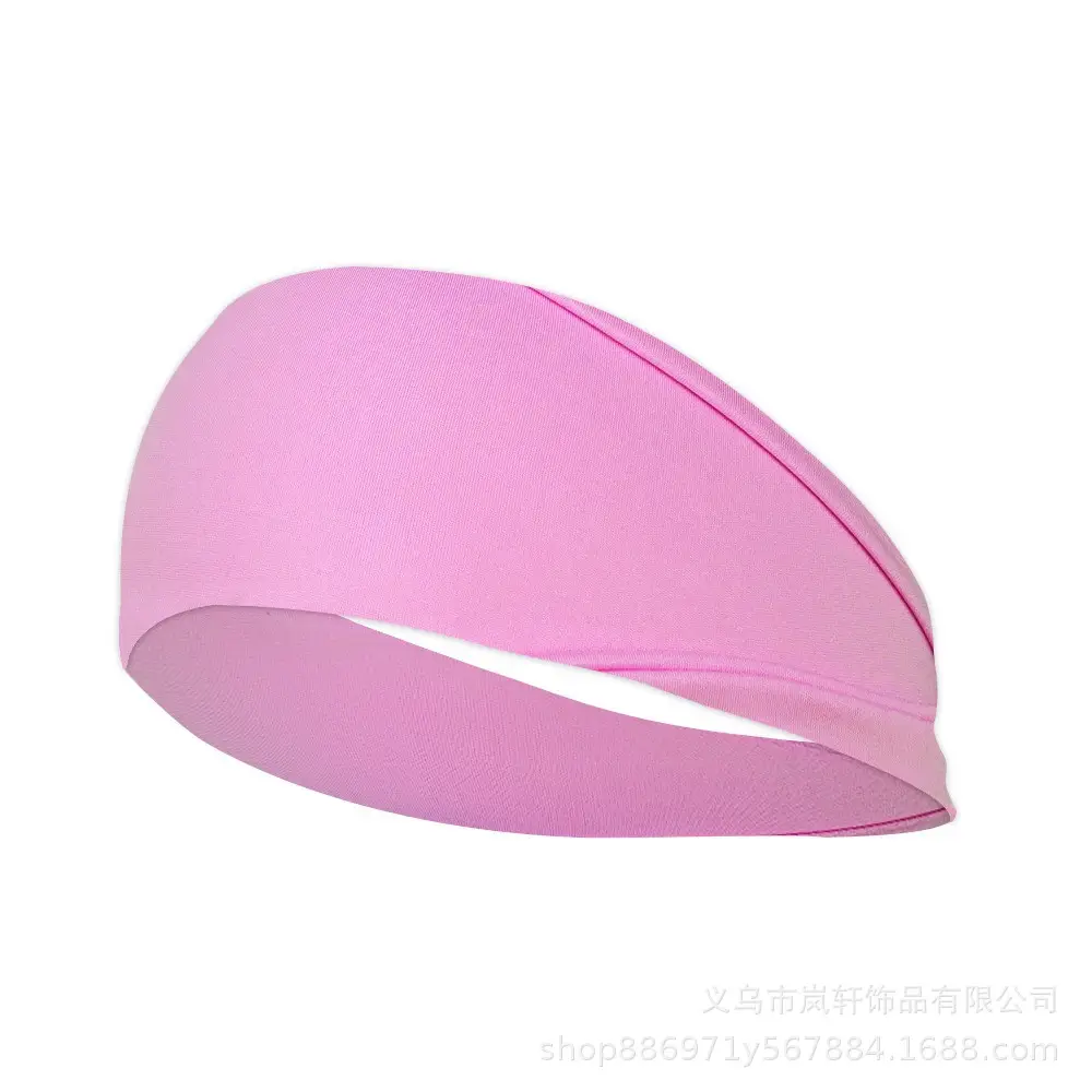 Green Polyester Sports Headband for Men Women Fitness Running - Image 7