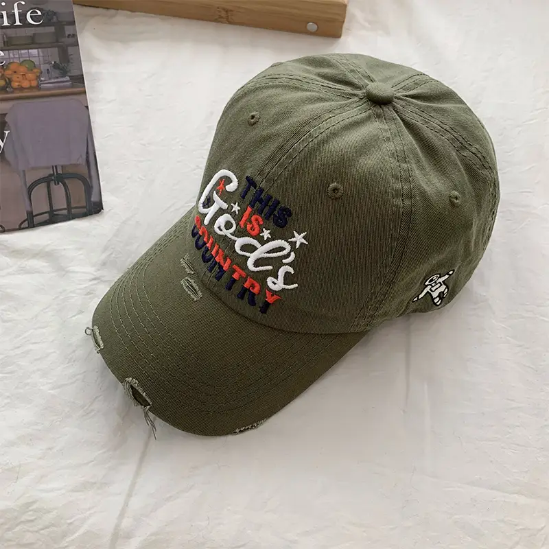 Women Beige Peaked Cap with Letter Design - Image 4