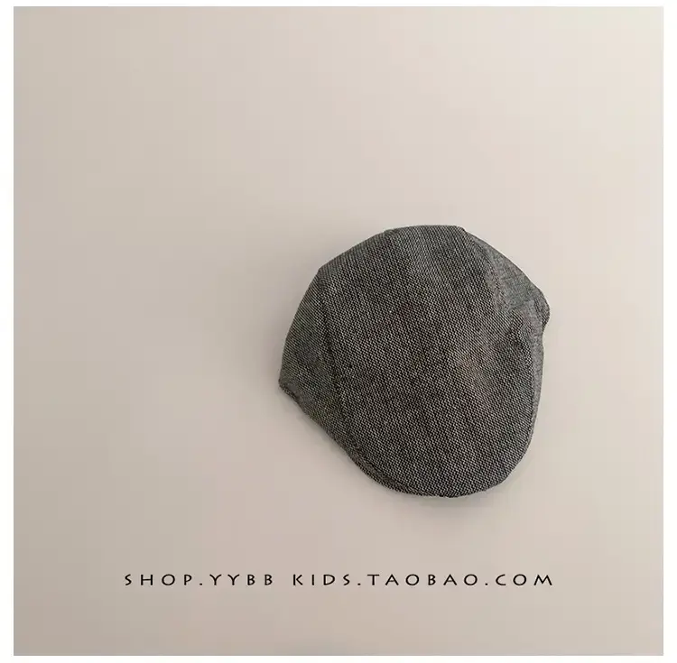 Autumn Winter Kids British Checkered Cap — feature 10