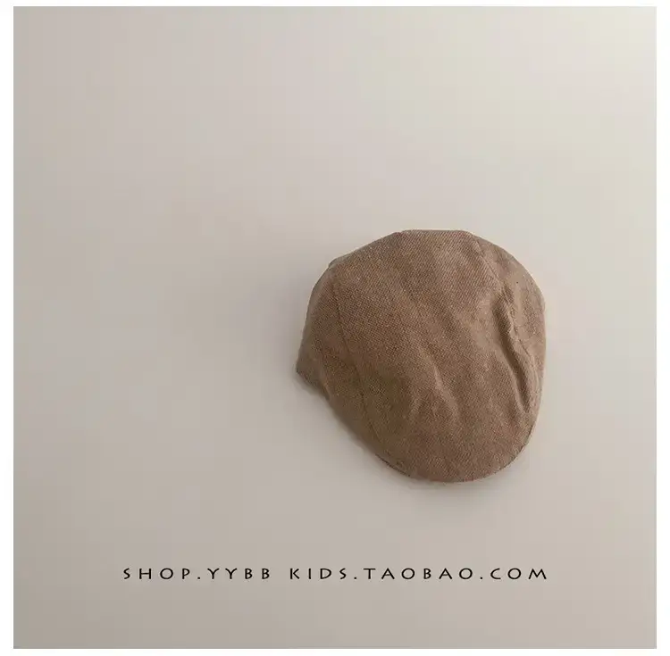 Autumn Winter Kids British Checkered Cap — feature 12