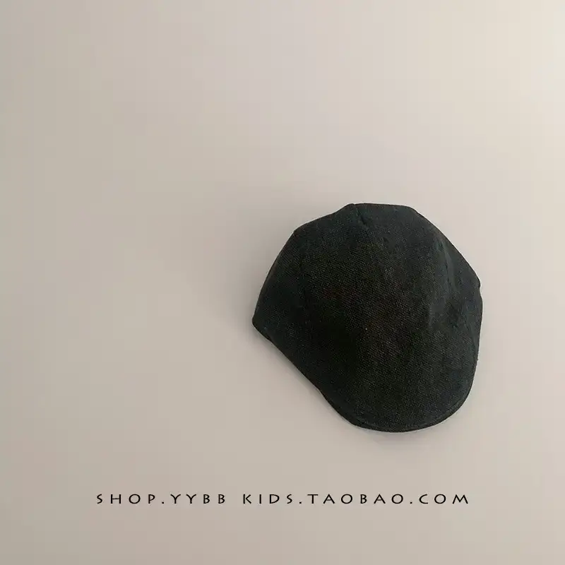 Autumn Winter Kids British Checkered Cap - Image 7