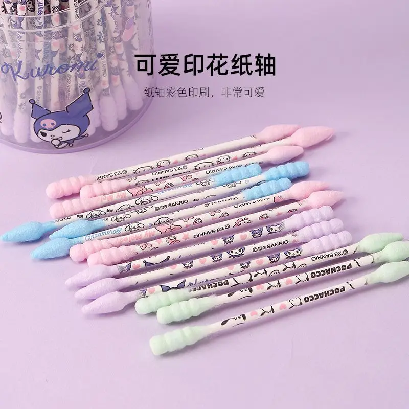 Sanrio Kulomi Yugui Dog Cotton Swab Pink Spiral Double Head Cleaning - Image 7