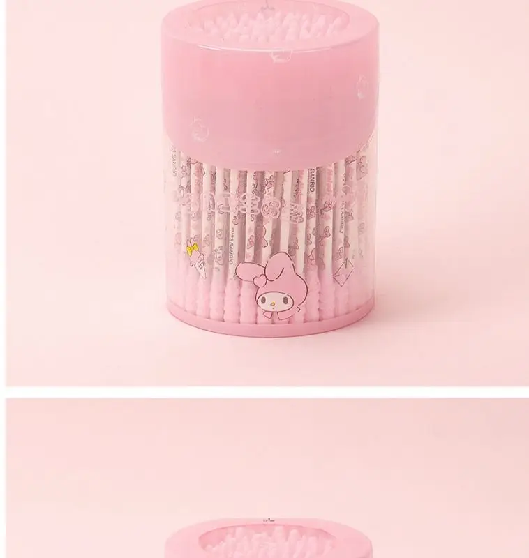 Sanrio Kulomi Yugui Dog Cotton Swab Pink Spiral Double Head Cleaning — feature 11