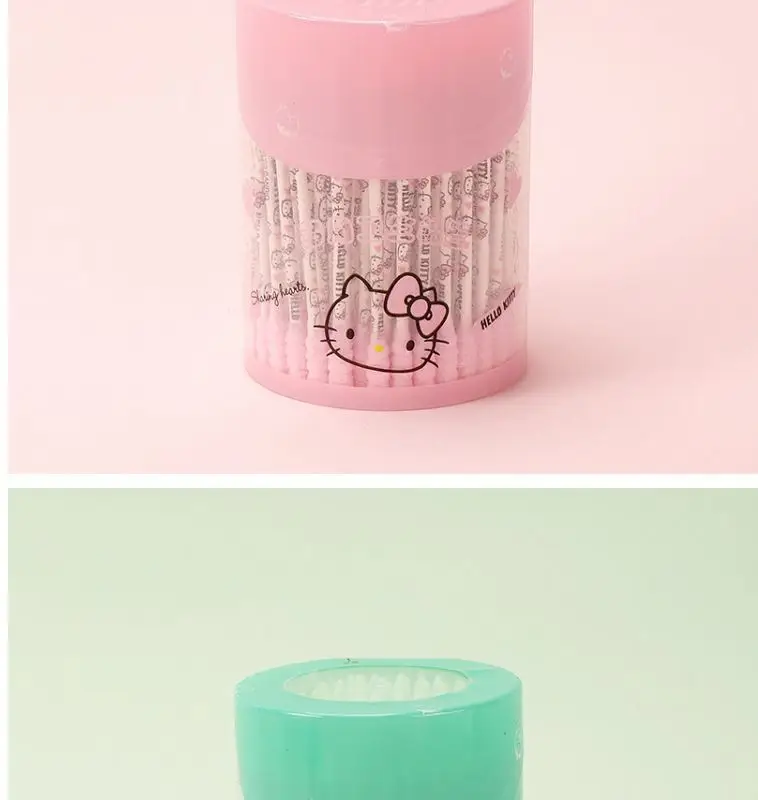 Sanrio Kulomi Yugui Dog Cotton Swab Pink Spiral Double Head Cleaning — feature 12