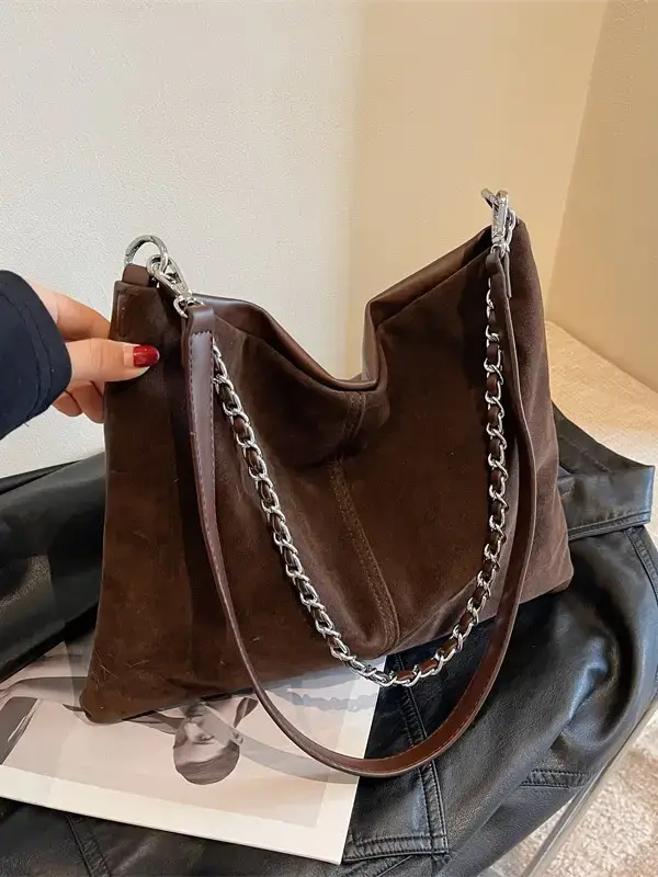 Black Velvet Shoulder Bag for Women 2023 - Image 6