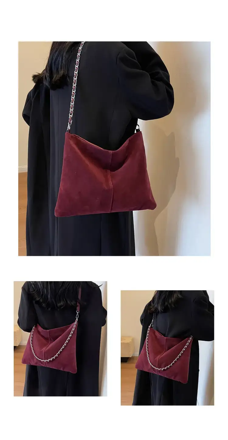 Black Velvet Shoulder Bag for Women 2023 — feature 11