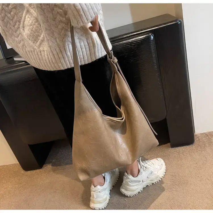 2023 Retro Korean Shoulder Tote Bag Women Black — feature 30
