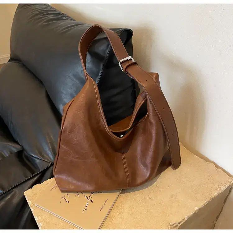 2023 Retro Korean Shoulder Tote Bag Women Black — feature 43