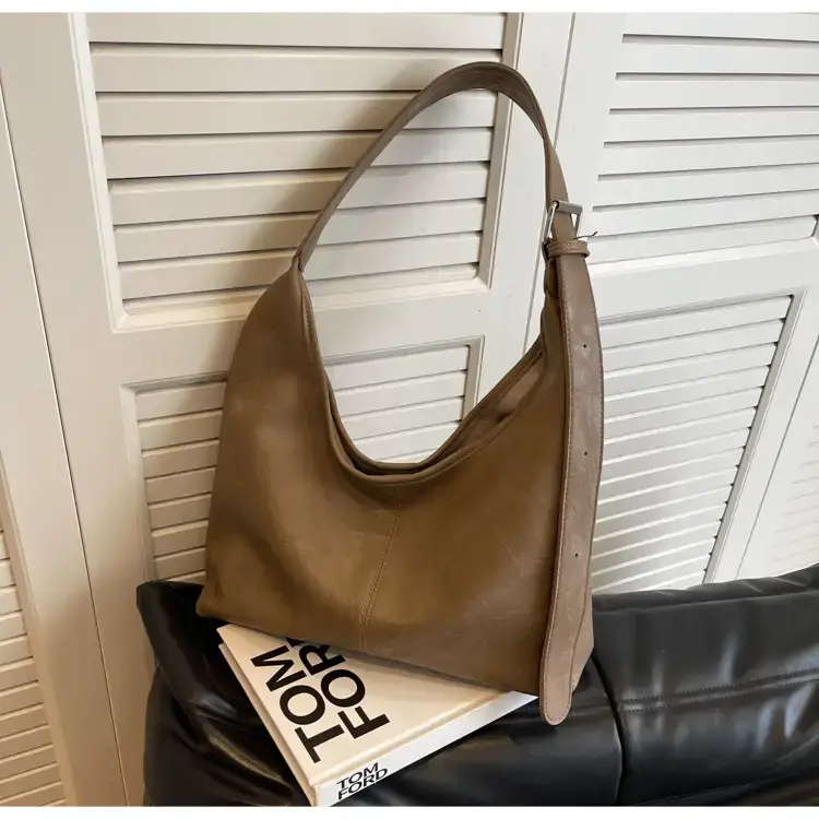 2023 Retro Korean Shoulder Tote Bag Women Black — feature 44