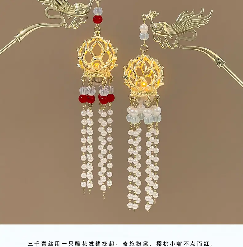 Luminous Phoenix Hairpin for Women — feature 12