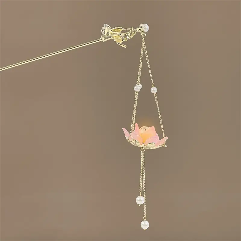Luminous Phoenix Hairpin for Women - Image 10