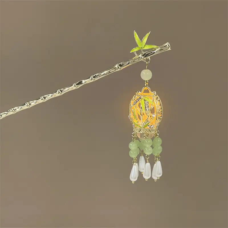 Luminous Phoenix Hairpin for Women - Image 3