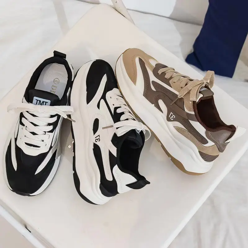New Foreign Trade Dad Shoes, Fashionable and Trendy, Thick-Soled Women's Shoes, Lightweight, Comfortable, Breathable, Outdoor Casual Sports Shoes for Women — feature 20