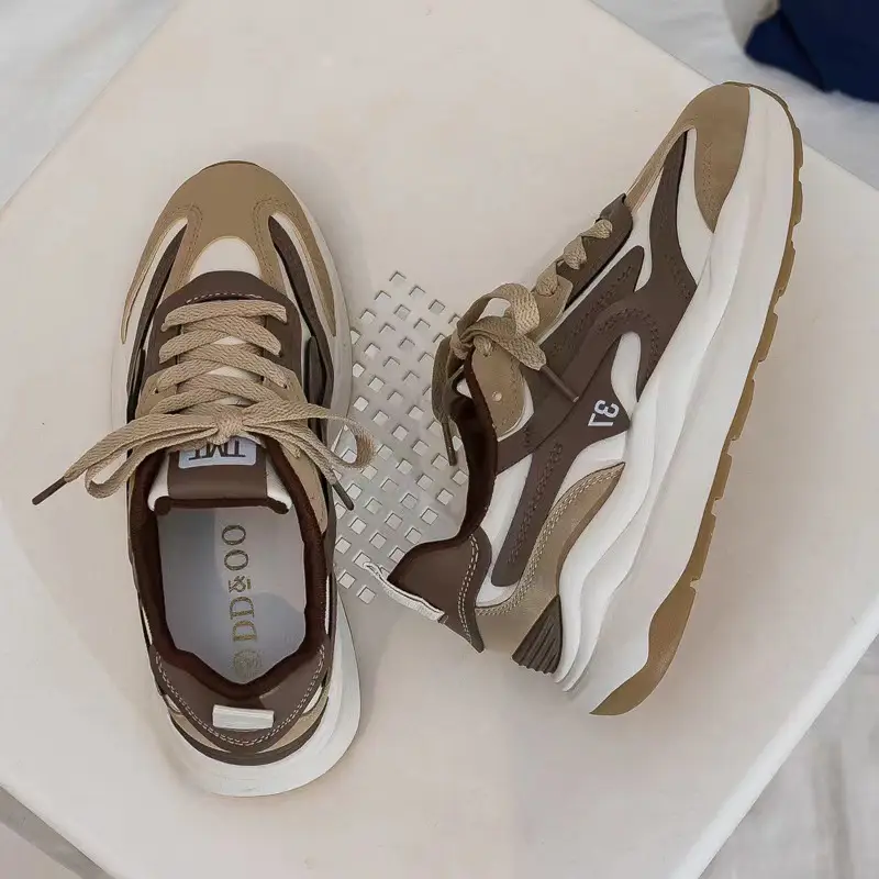 New Foreign Trade Dad Shoes, Fashionable and Trendy, Thick-Soled Women's Shoes, Lightweight, Comfortable, Breathable, Outdoor Casual Sports Shoes for Women — feature 26