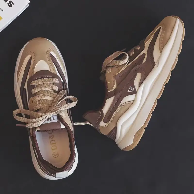New Foreign Trade Dad Shoes, Fashionable and Trendy, Thick-Soled Women's Shoes, Lightweight, Comfortable, Breathable, Outdoor Casual Sports Shoes for Women — feature 27