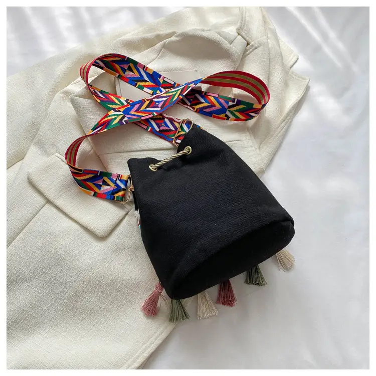 2023 Korean Style Tassel Crossbody Bag Brown — feature 36