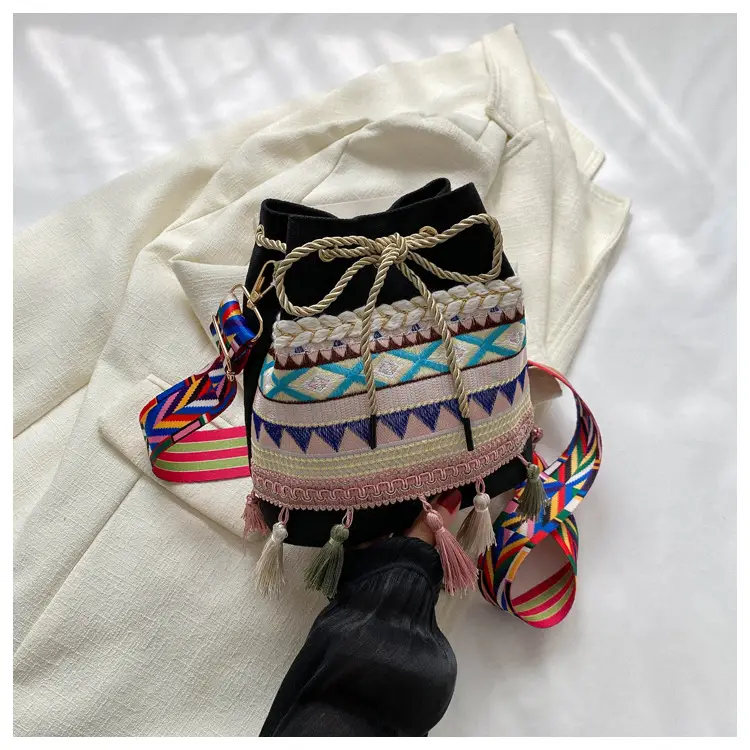 2023 Korean Style Tassel Crossbody Bag Brown — feature 37
