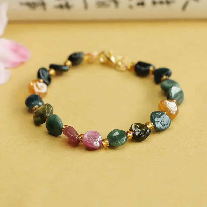 Candy Color Random Crystal Bracelet for Women - Image 2