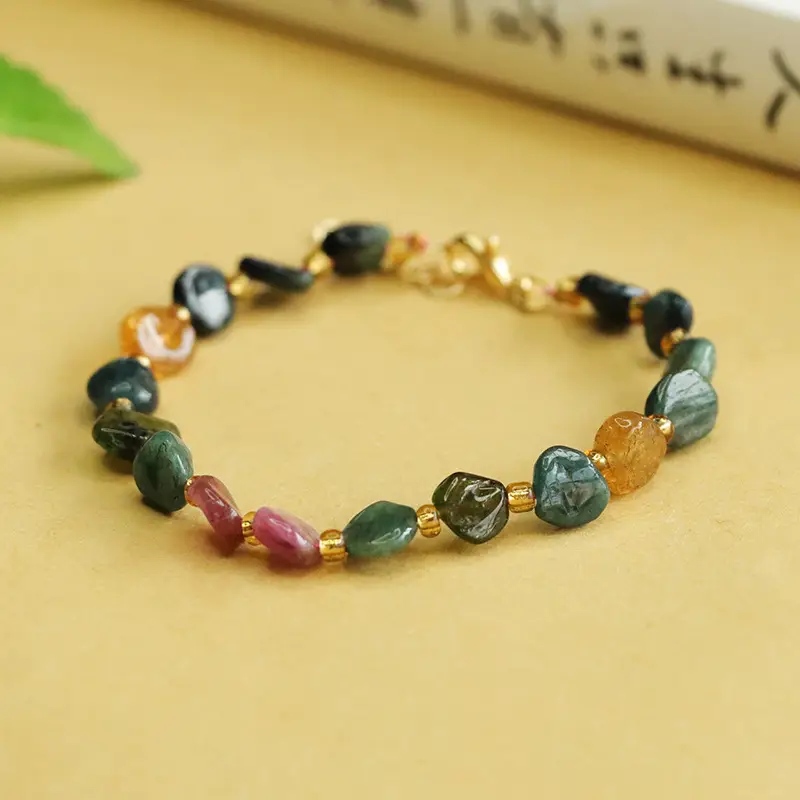 Candy Color Random Crystal Bracelet for Women - Image 3