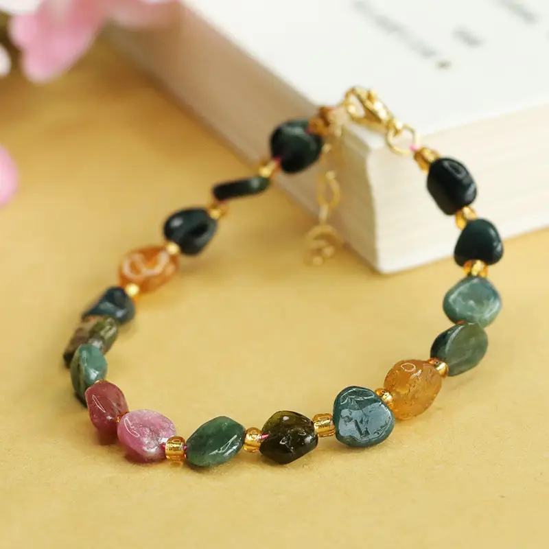Candy Color Random Crystal Bracelet for Women - Image 4