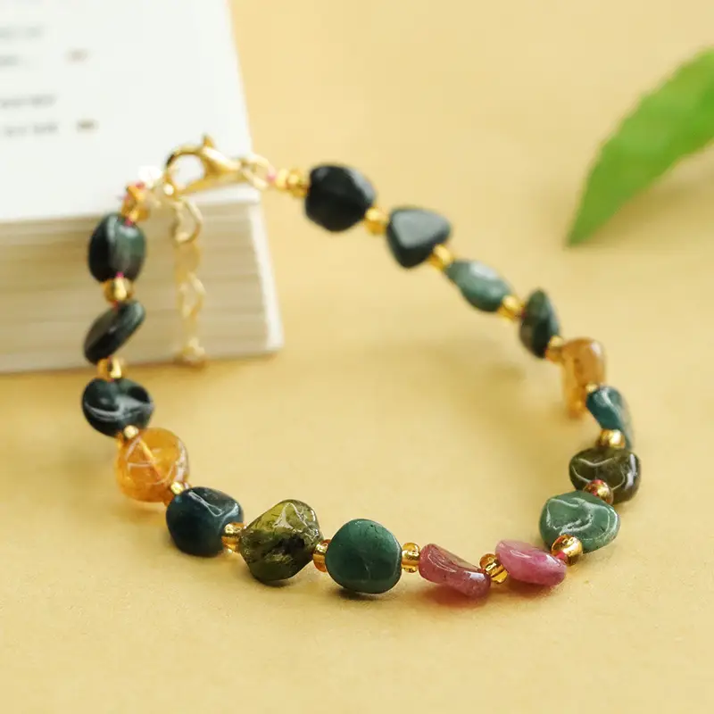 Candy Color Random Crystal Bracelet for Women - Image 5