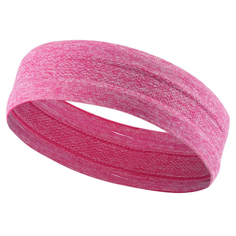Grey Sweat-Resistant Yoga Hair Band — feature 9