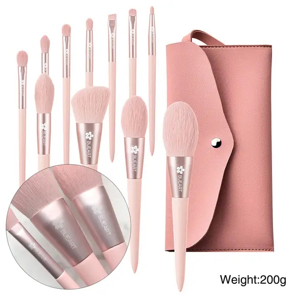 Rainbow Makeup Brush Set 15-Piece Beginner Eye Shadow Blush Set — feature 10