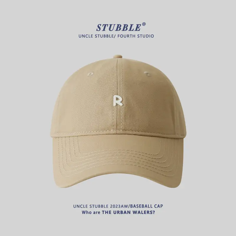 Korean-style R cap men women duck tongue brim all-match - Image 2