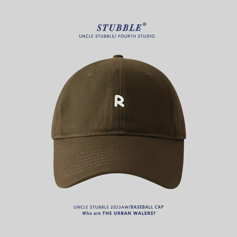 Korean-style R cap men women duck tongue brim all-match - Image 3