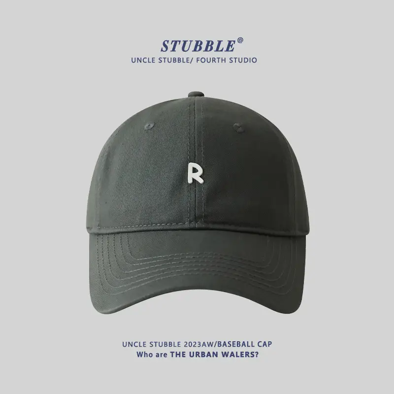 Korean-style R cap men women duck tongue brim all-match - Image 4