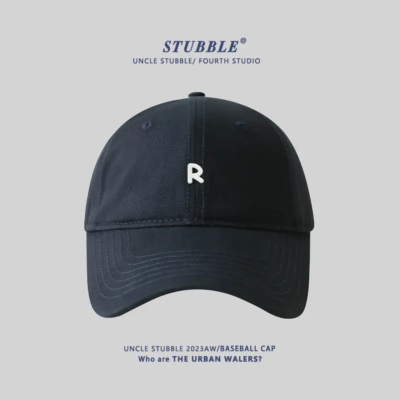 Korean-style R cap men women duck tongue brim all-match - Image 7