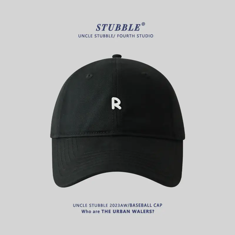 Korean-style R cap men women duck tongue brim all-match - Image 8