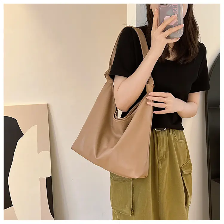 Women's Tan Crossbody Bag Large Capacity 2023 — feature 15