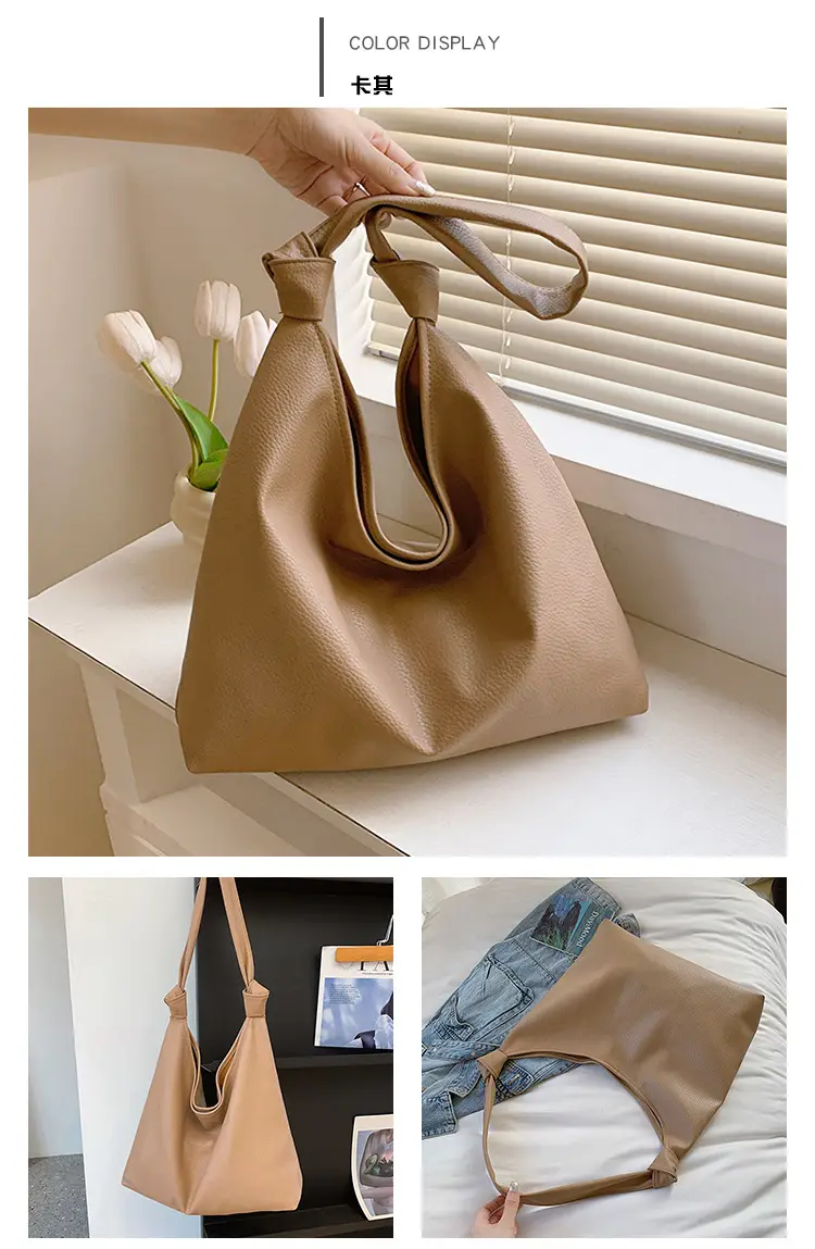 Women's Tan Crossbody Bag Large Capacity 2023 — feature 19