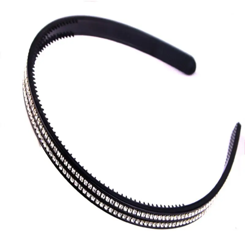 Korean Style Full Diamond Rhinestone Headband - Image 15