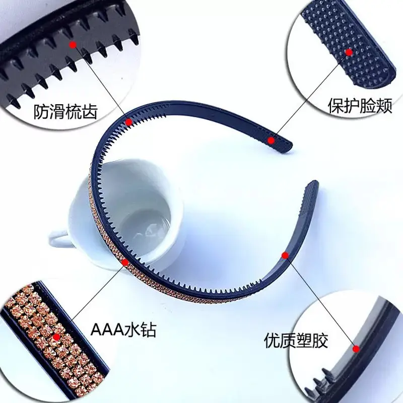 Korean Style Full Diamond Rhinestone Headband — feature 2