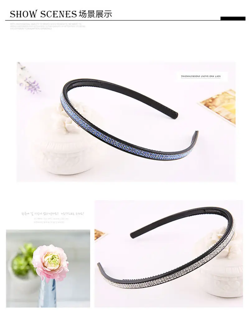 Korean Style Full Diamond Rhinestone Headband — feature 5