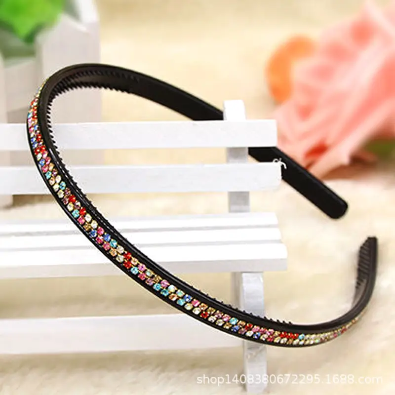 Korean Style Full Diamond Rhinestone Headband - Image 13