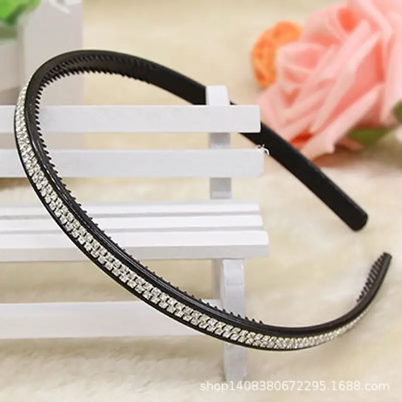Korean Style Full Diamond Rhinestone Headband - Image 8