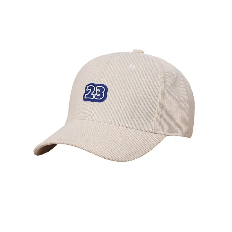 Women's Brown 2B Logo Corduroy Baseball Cap - Image 8