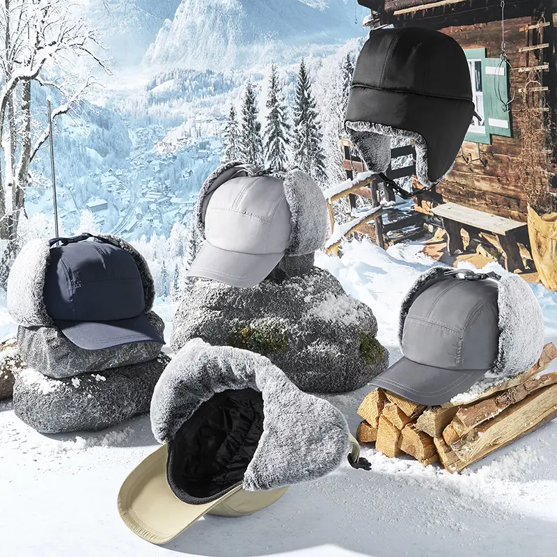 Winter Ear Melt Hat for Men Snowproof Windproof - Image 8