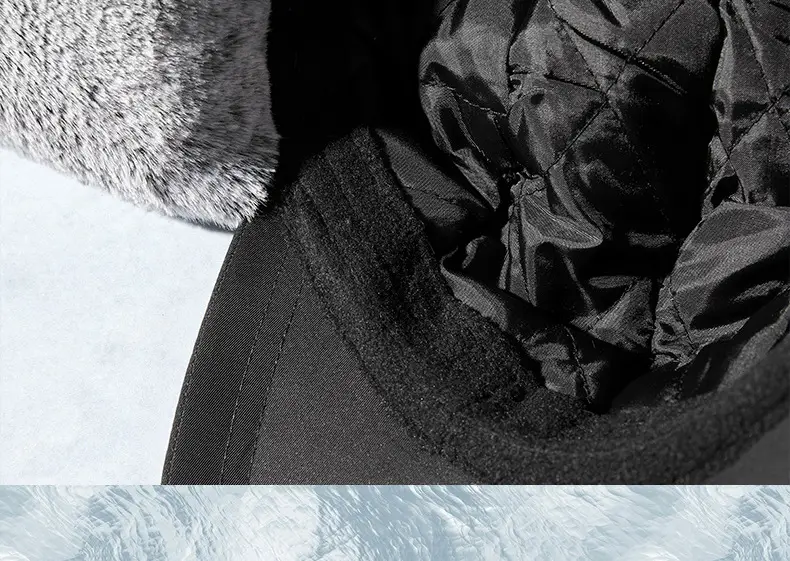 Winter Ear Melt Hat for Men Snowproof Windproof — feature 35
