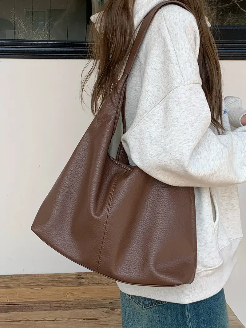 Black Korean Style Shoulder Bag for Women - Image 2