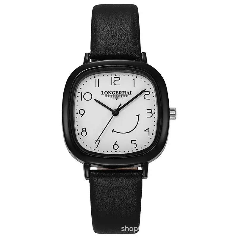 Women's Starry Sky Quartz Watch Black White Belt - Image 4