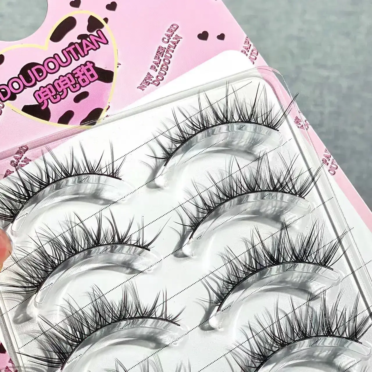 Mei Tsi Sweet Meitai False Eyelashes Thick Black — feature 10